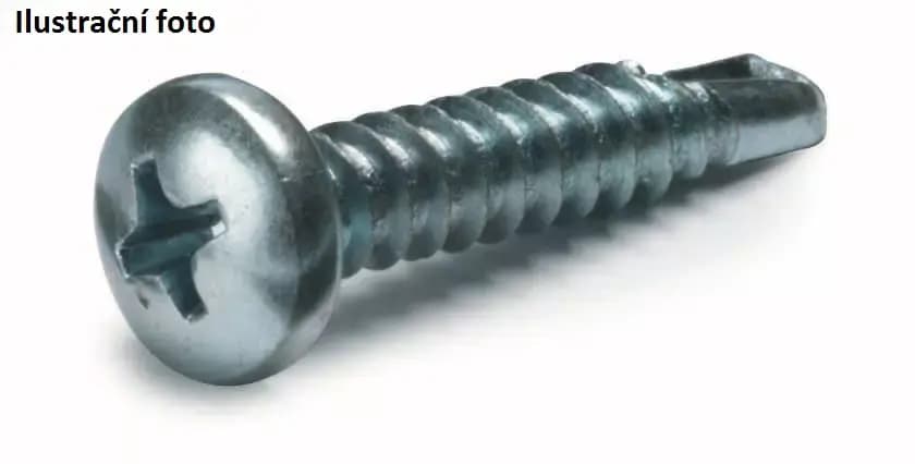 Samořezný vrut do plechu PH 4,8 x 22 mm (100 ks) 1