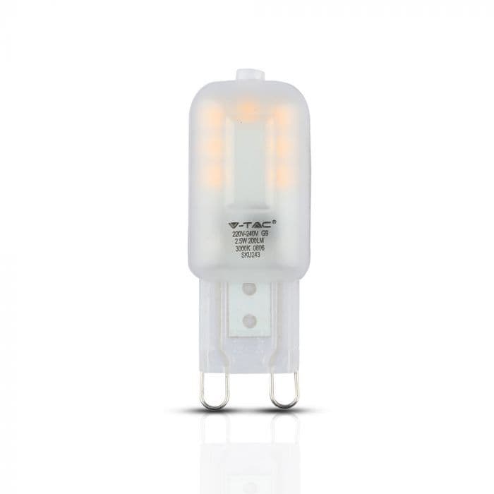 Žiarovka LED PRO G9 2,5W, 3000K, 200lm, VT-203 (V-TAC) 1