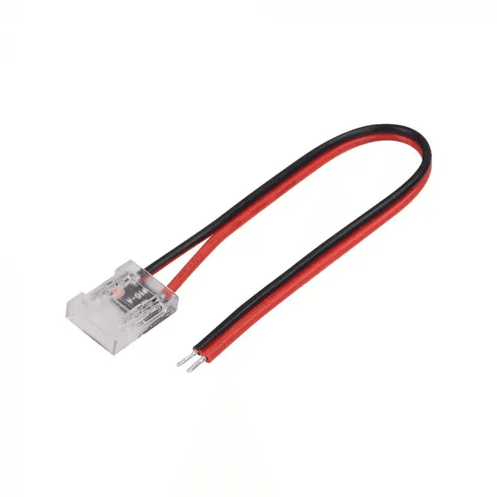 Spojka pre LED pásiky COB dlžka 100mm kábel/koncovka (V-TAC) 1