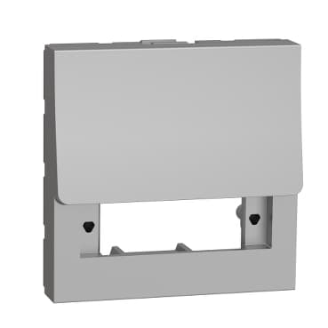 Unica - centrálna doska SC/SC APC duplex, Aluminium 1