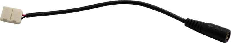 Solight napájací konektor pre LED pásy, 5,5 mm zdierka - 8mm konektor, balenie 1ks 1