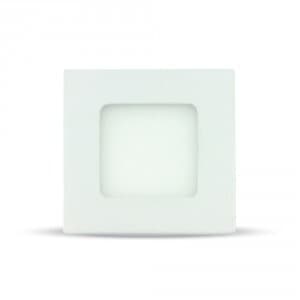 Mini LED panel štvorcový Premium zapustený 3W, 4000K, 210lm, VT-307 (V-TAC) 1