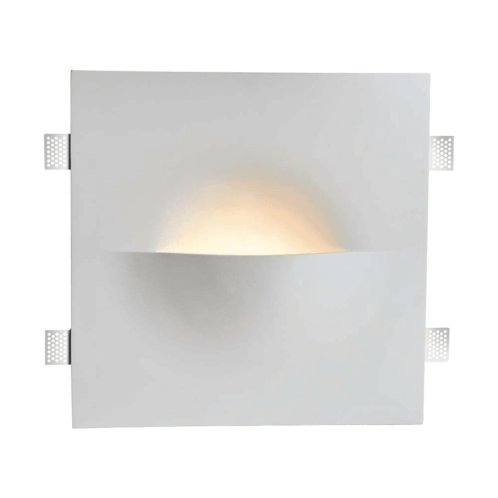 Nástenné svietidlo zapustené sádrové G9 biele VT-11005 (V-TAC) 1