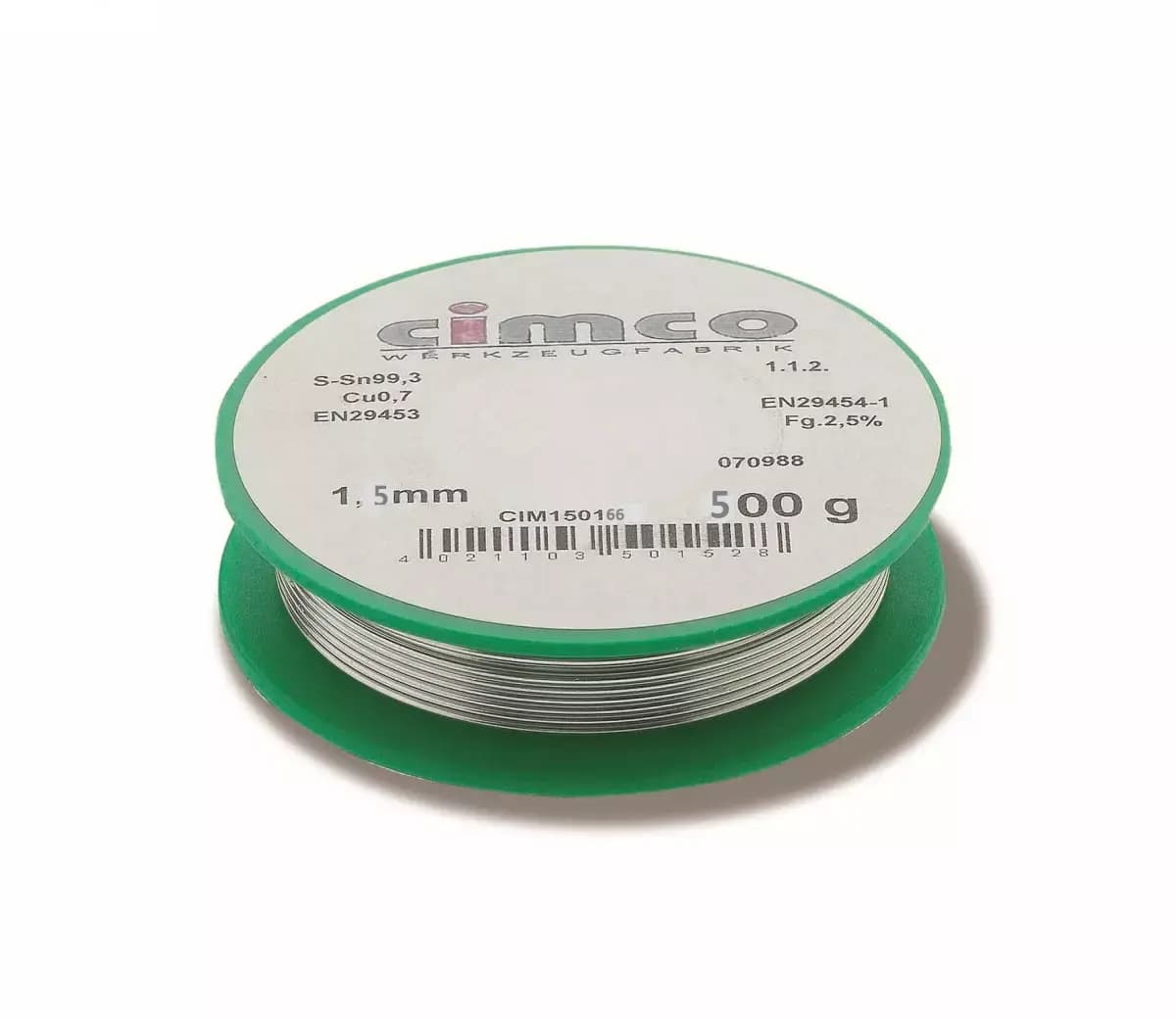 Letovací bezolovnatý drát o 1,5 mm (500 g) 1