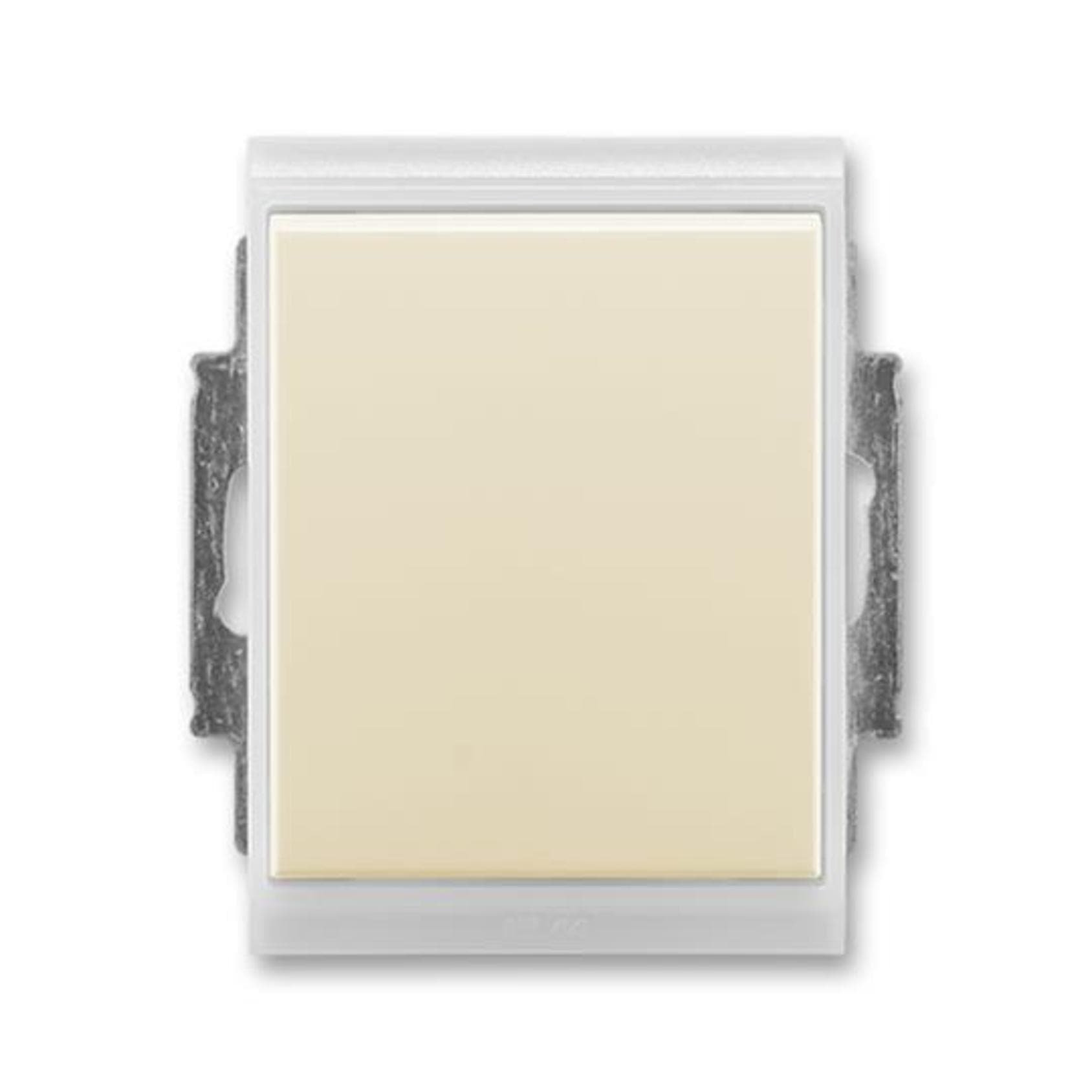 Prepínac striedavý (6) 10AX/250V (SS) IP44 slon.kost/biela ladová Element (ABB) 1