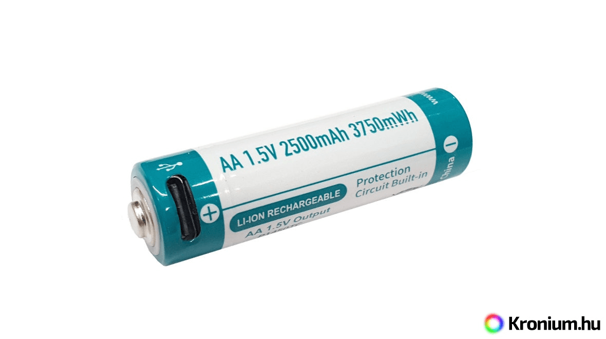 Nabíjateľná USB-C batéria AA 2500 mAh (Li-ion) (KEEPPOWER) 1