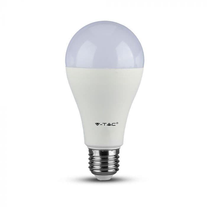 Žiarovka LED termoplast 17W A65 E27 6400K 1710lm VT-2017 (V-TAC) 1