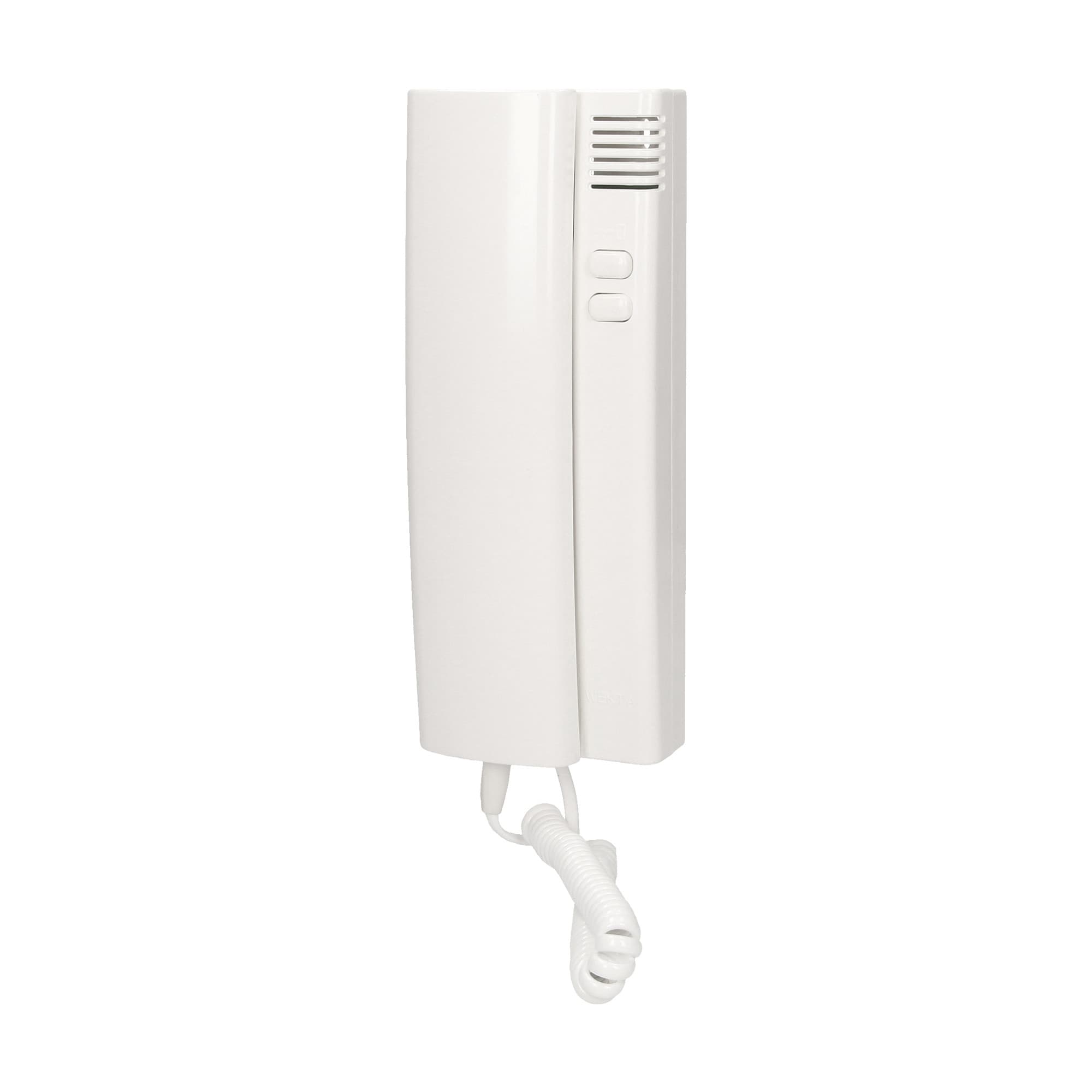 Multi-resident uniphone for 4, 5, 6 wire installations, WEKTA, white 1