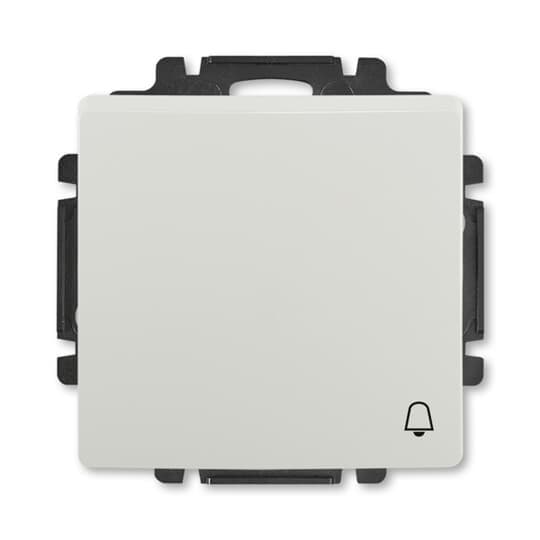 Tlacidlo (1/0) 10A/250V pikt.zv. (SS) sivá Swing-L (ABB) 1