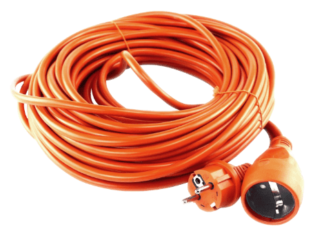 Predlžovací kábel, 20m, 1x2P+Z, typ schuko ORNO OR-AE-13168(GS)/20M 2000W 1