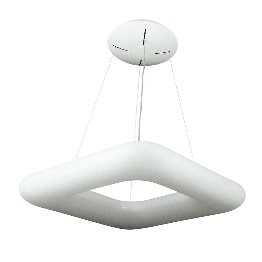 Závesné LED svietidlo štvorcové 600 42W, CCT, 3400lm, stmievateľné, biele VT-7607 (V-TAC) 1