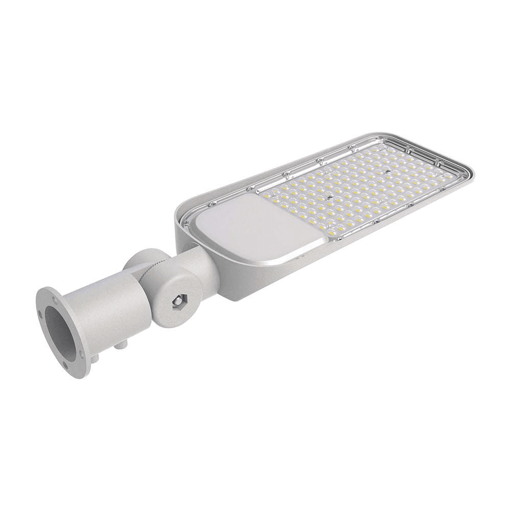 Pouličné LED svietidlo+súmrakový senzor 100W 6400K 120lm/W 11000lm VT-139ST (V-TAC) 1