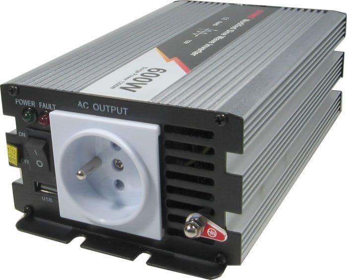Menič napätia 12V/230V, 600W (HDX) 1