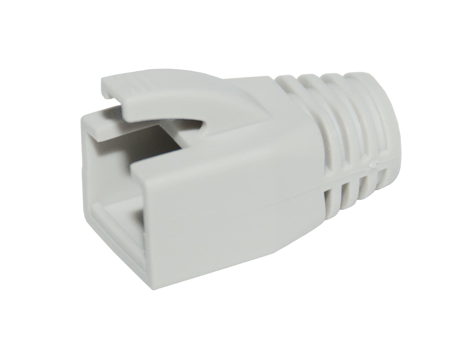 Kryt gumený RJ45 snag proof pre konektor KRJS45 / 6ASLD šedá S45SP-GY-6A (SOLARIX) 1