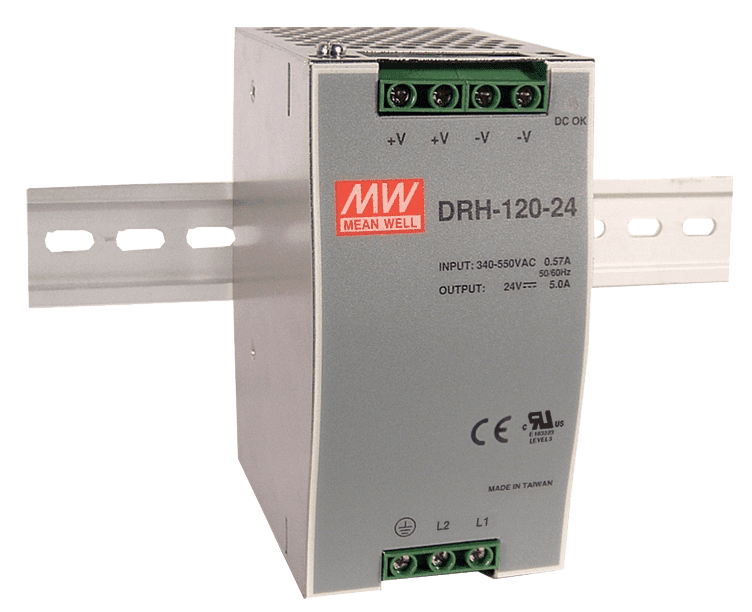DRH-120-24 zdroj DIN 1