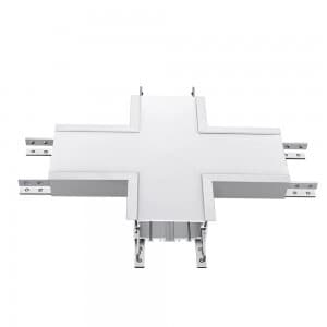 Spojka "X" plochá PRO 16W, 4000K, 1600lm, strieborná, VT-7-41-X (V-TAC) 1