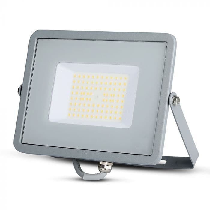 Reflektor LED PRO SLIM HL 50W, 4000K, 6000lm, sivá VT-56 (V-TAC) 1
