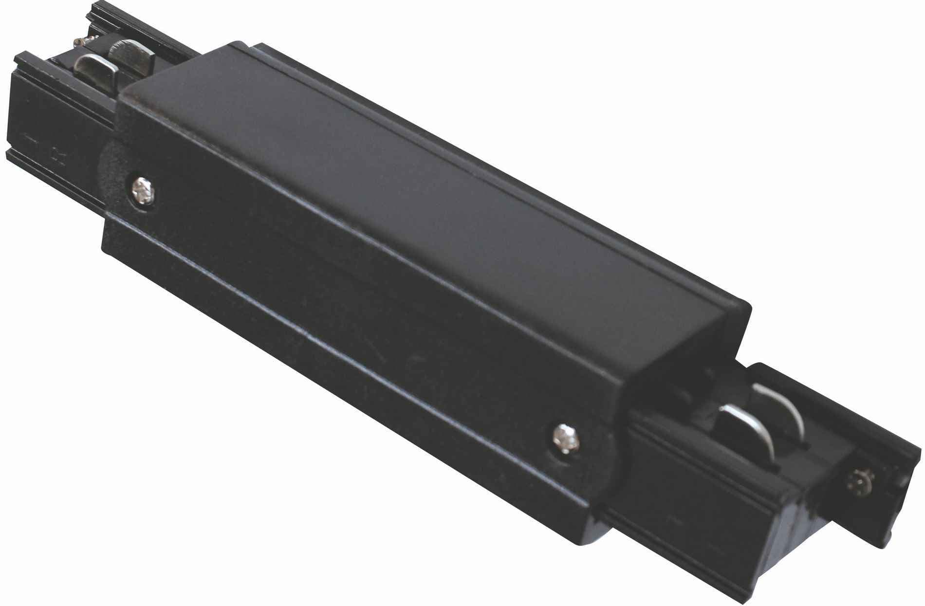 TRACK LONG CONNECTOR 4W BLACK - Propojovací lištový konektor 1