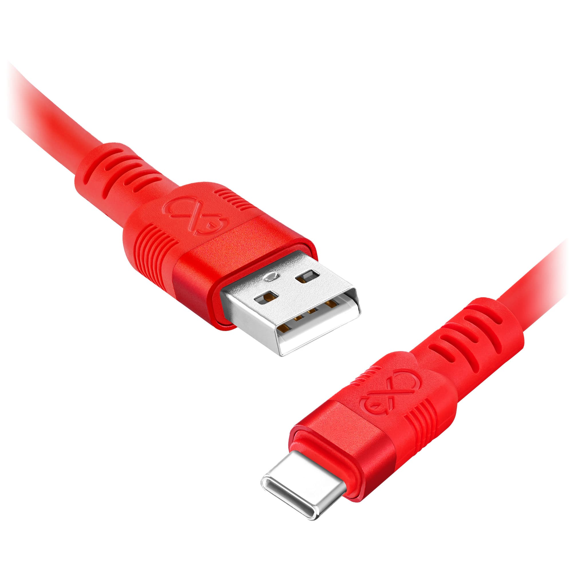 USB-A - USB-C cable eXc WHIPPY Pro, 2M, 60W, quick charge, color mix (neon) 1