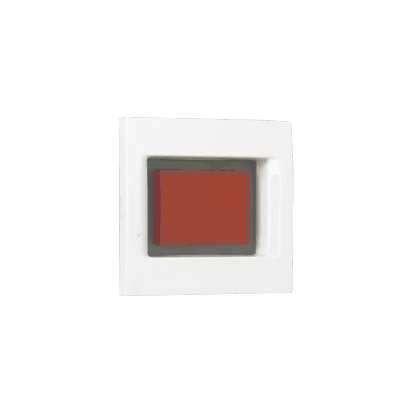 Doštička K45 so signalizačnou kontrolkou, K45, 45×45mm, biela 1