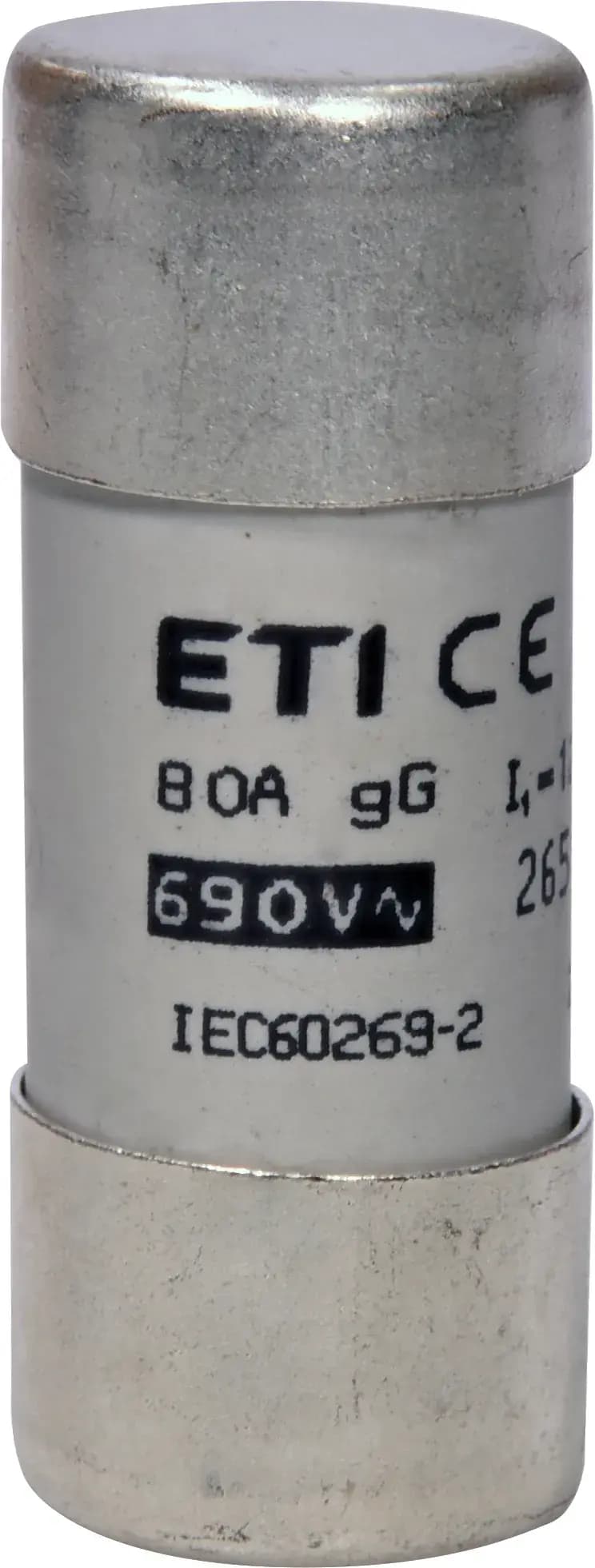 Valcová poistka CH22 80A gG 690V (ETI) 1