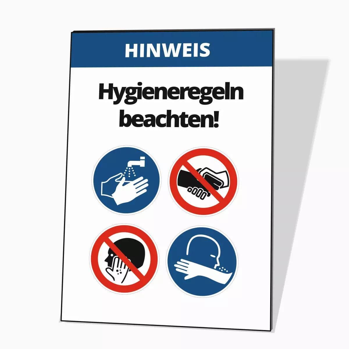 Nástěnná tabulka DODRŽUJ HYGIENU! 1