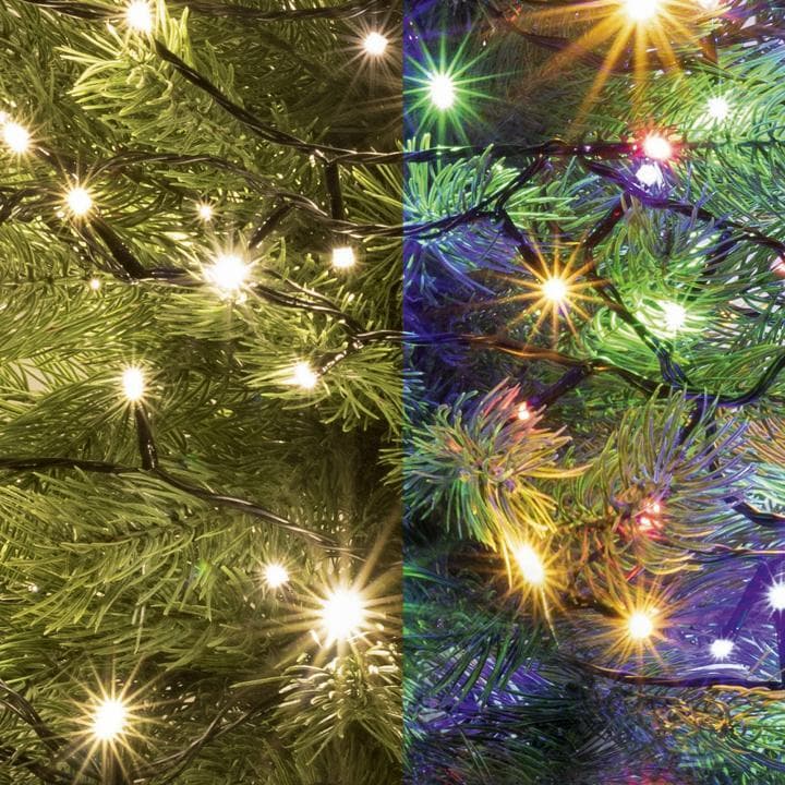 LED svietiaci reťazec DUAL COLOR 1