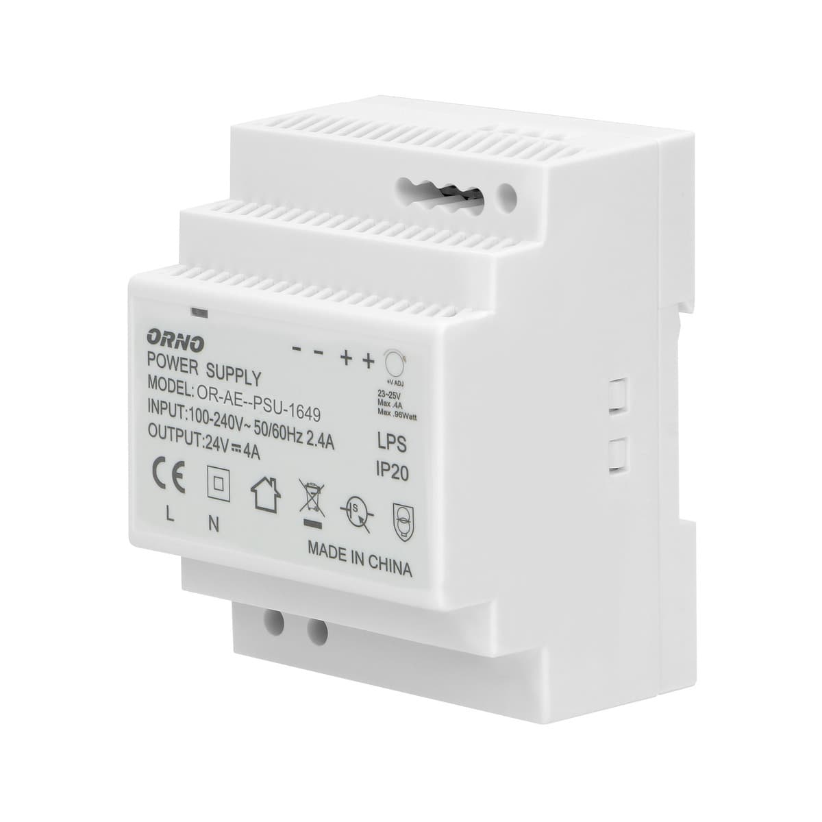 Zdroj na DIN 24V 100W (ORNO) 1
