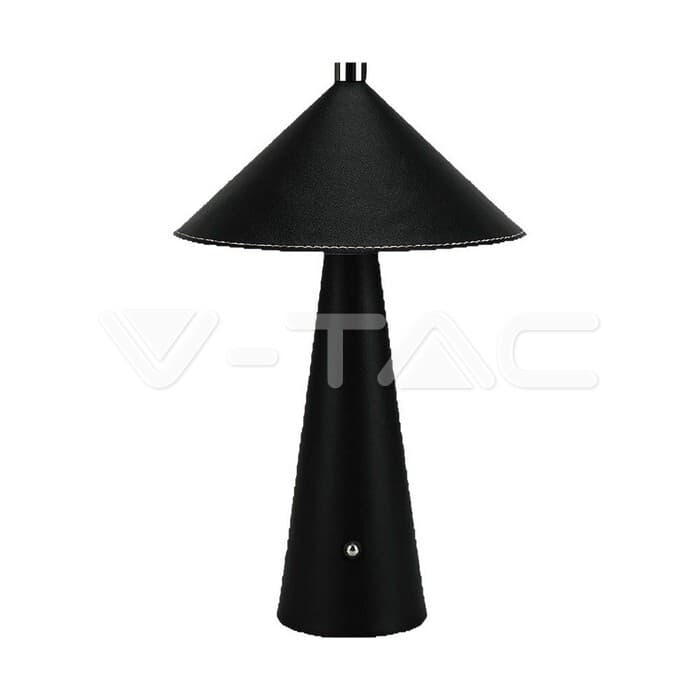 3W LED magnetická stolová lampa s batériou 4000mAh CCT: 3V1 čierna stmievateľná VT-10117 ( 1