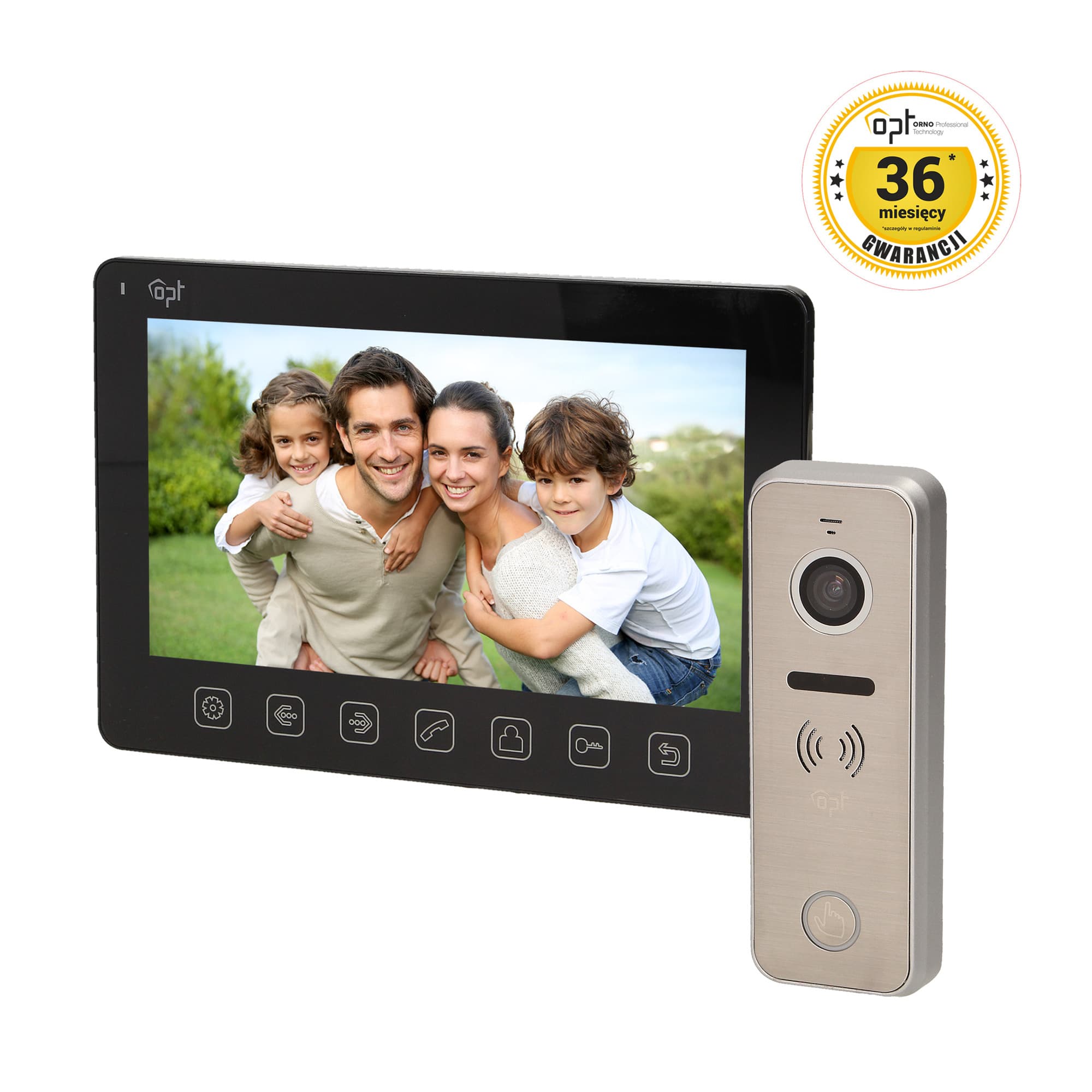 Single family videodoorphone EXEDRA, 7" 1