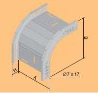 Profil klesajúci 90° 60x400mm(kat.zn.-KO 90X60X400),bal. 1 ks (KOPOS) 1