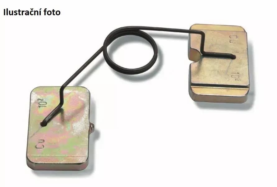 Lisovací čelisti na Cu oka a kolíky DIN 70 mm2 (1 pár) 1
