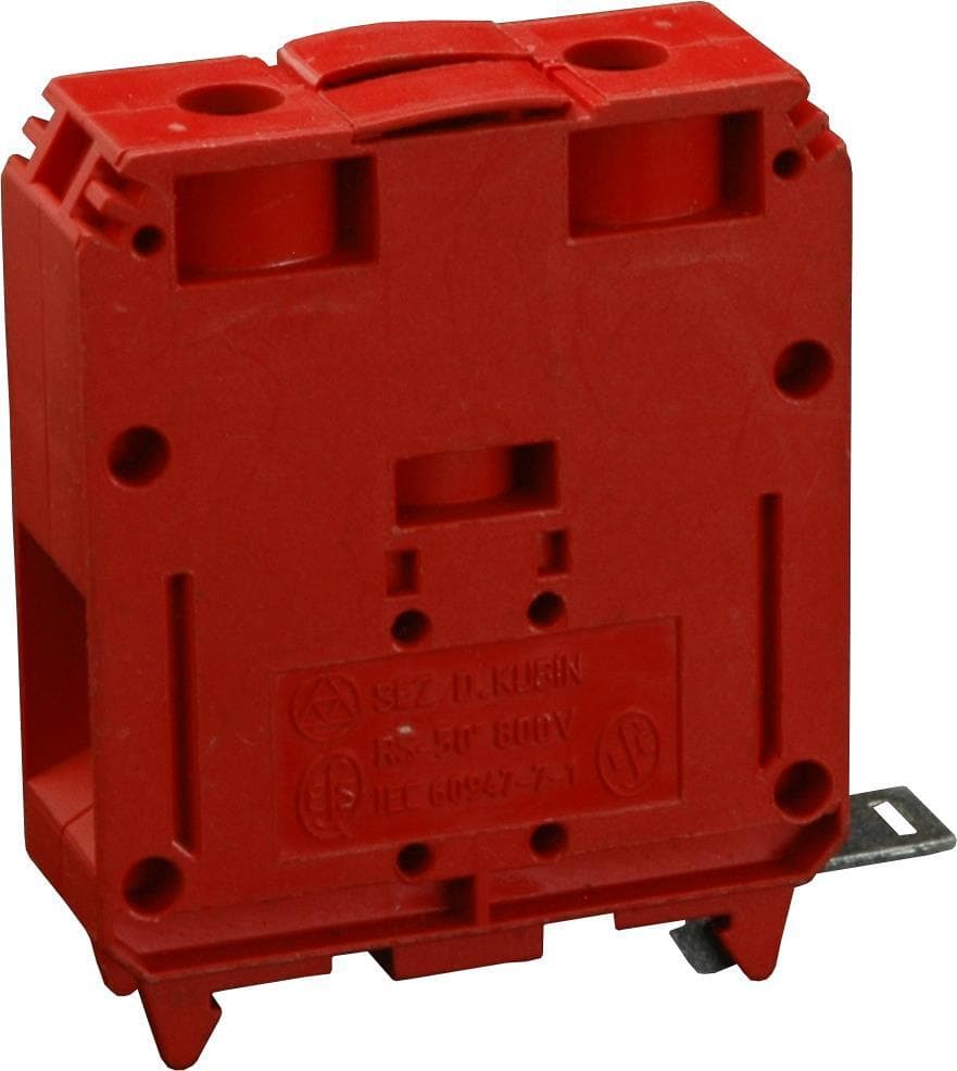 Svorka radová 120/95mm2 (269A/800V) červená - RS 120/6 (SEZ DK) 1