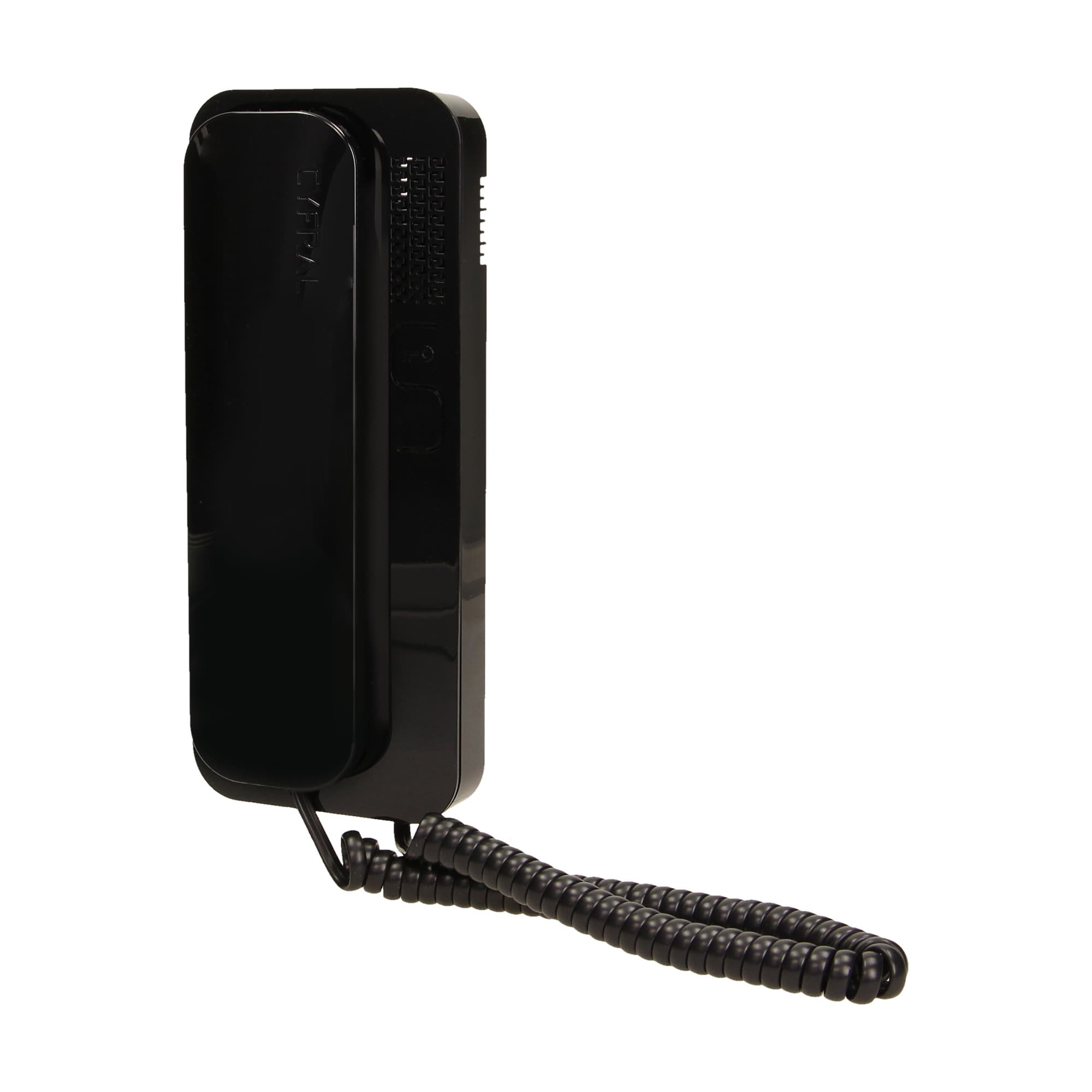 Multi-resident digital uniphone for 2 wire installation SMART D, cyfral, black 1