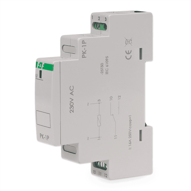 Elektromagnetické pomocné relé, 110V, 16A, 1x NO/NC 1