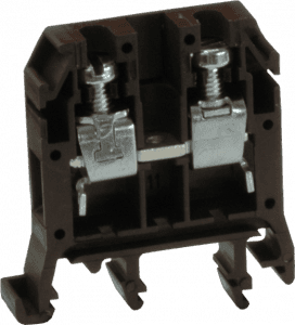 Svorka radová 6/4mm2 (46A/800V) hnedá - RS 6/7 (SEZ DK) 1