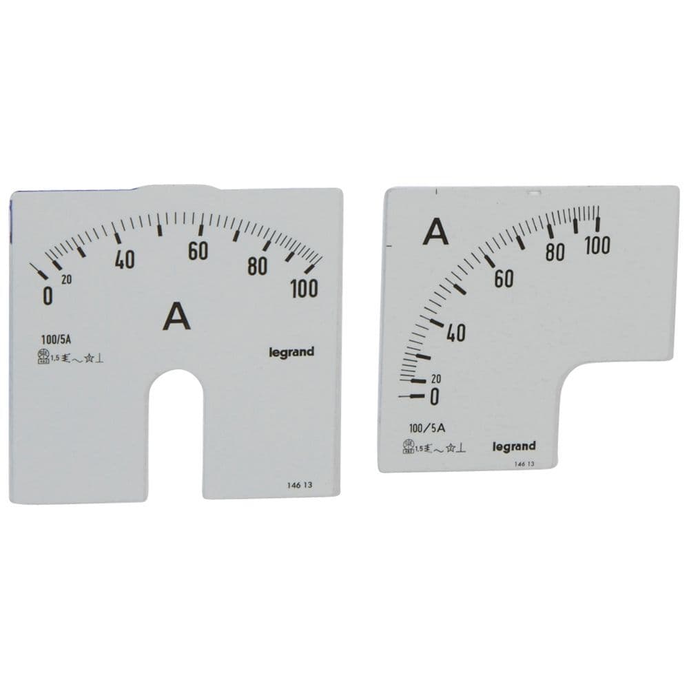 Stupnica pre ampérmeter 0-100A (Legrand) 1