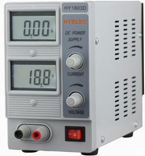 Zdroj laboratórny 0-18V 55W IP20 HY1803D 0-18V/0-3A LCD (HDX) 1