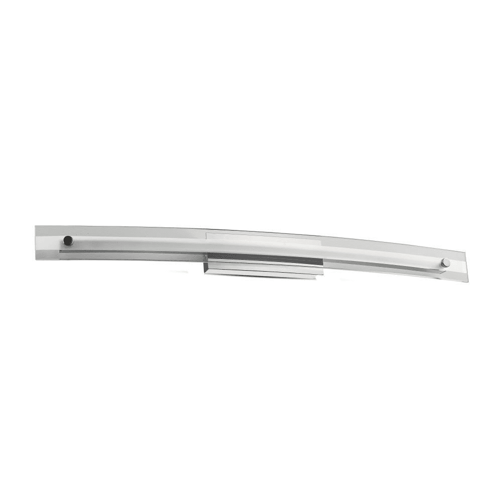 Dizajnové nástenné LED svietidlo 12W, 4000K, sklenené chróm D985mm VT-7019 (V-TAC) 1