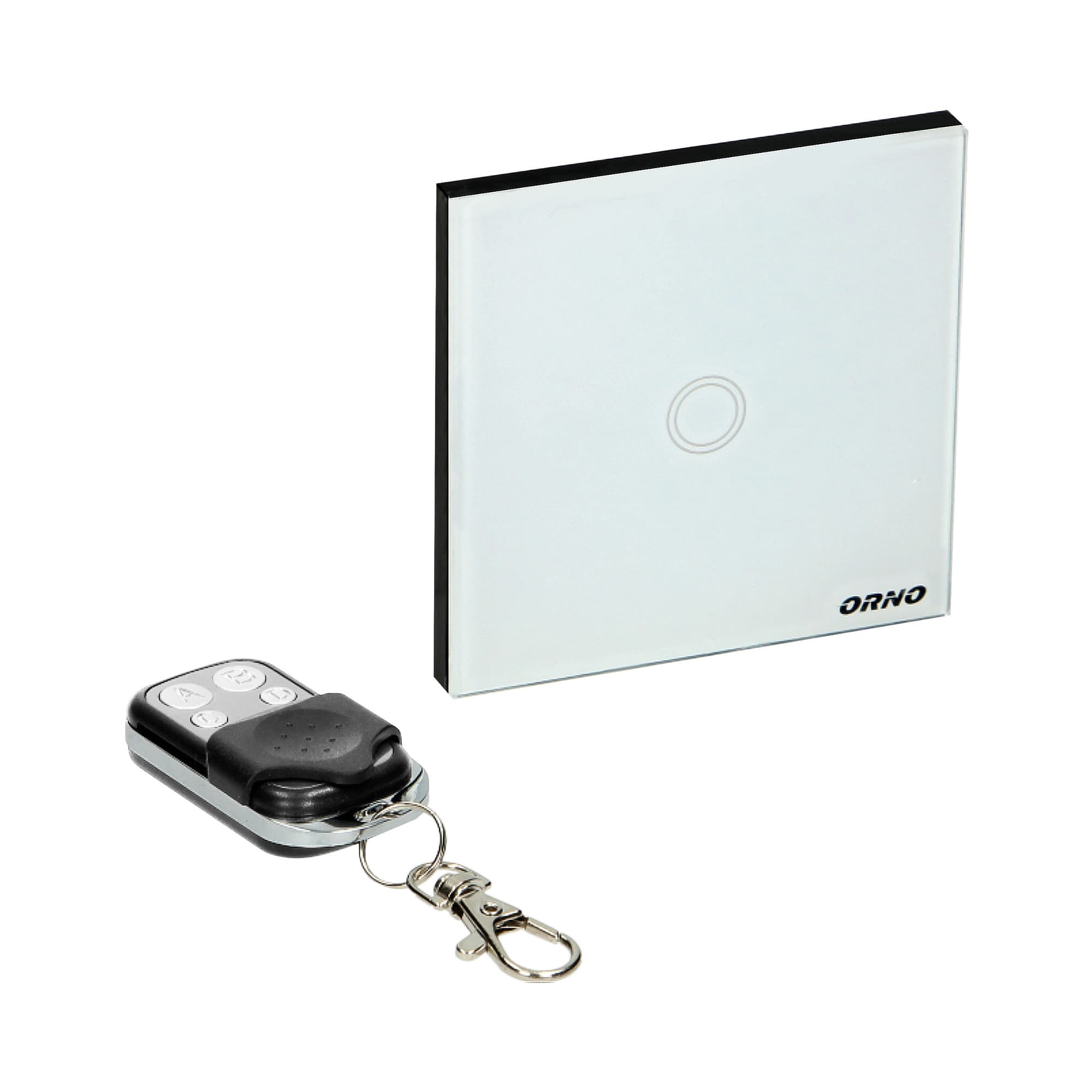 Wireless, 1 gang touch switch with remote control 1
