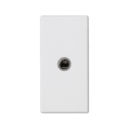 Kryt, K45, zásuvka mini-jack, 45×22,5mm, čisto biela 1