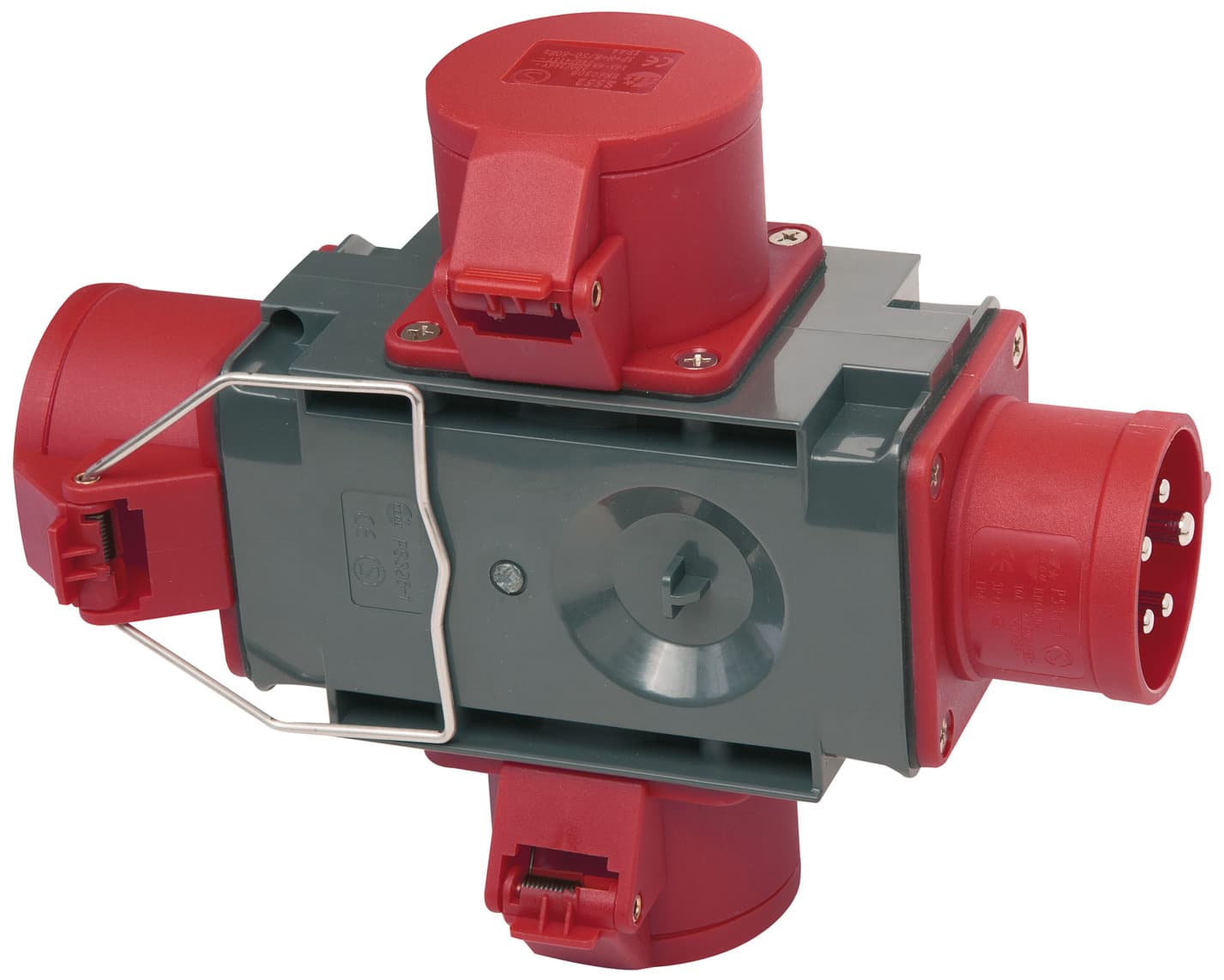 Rozbočka 3x16A 400V / 5P IP44 (Brennenstuhl) 1