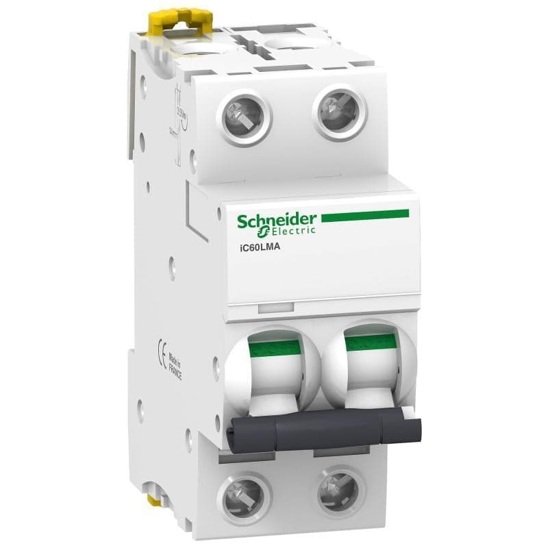Istič 2-pólový mA/16A 15kA Rada:ACTI9-IC60L (Schneider) 1