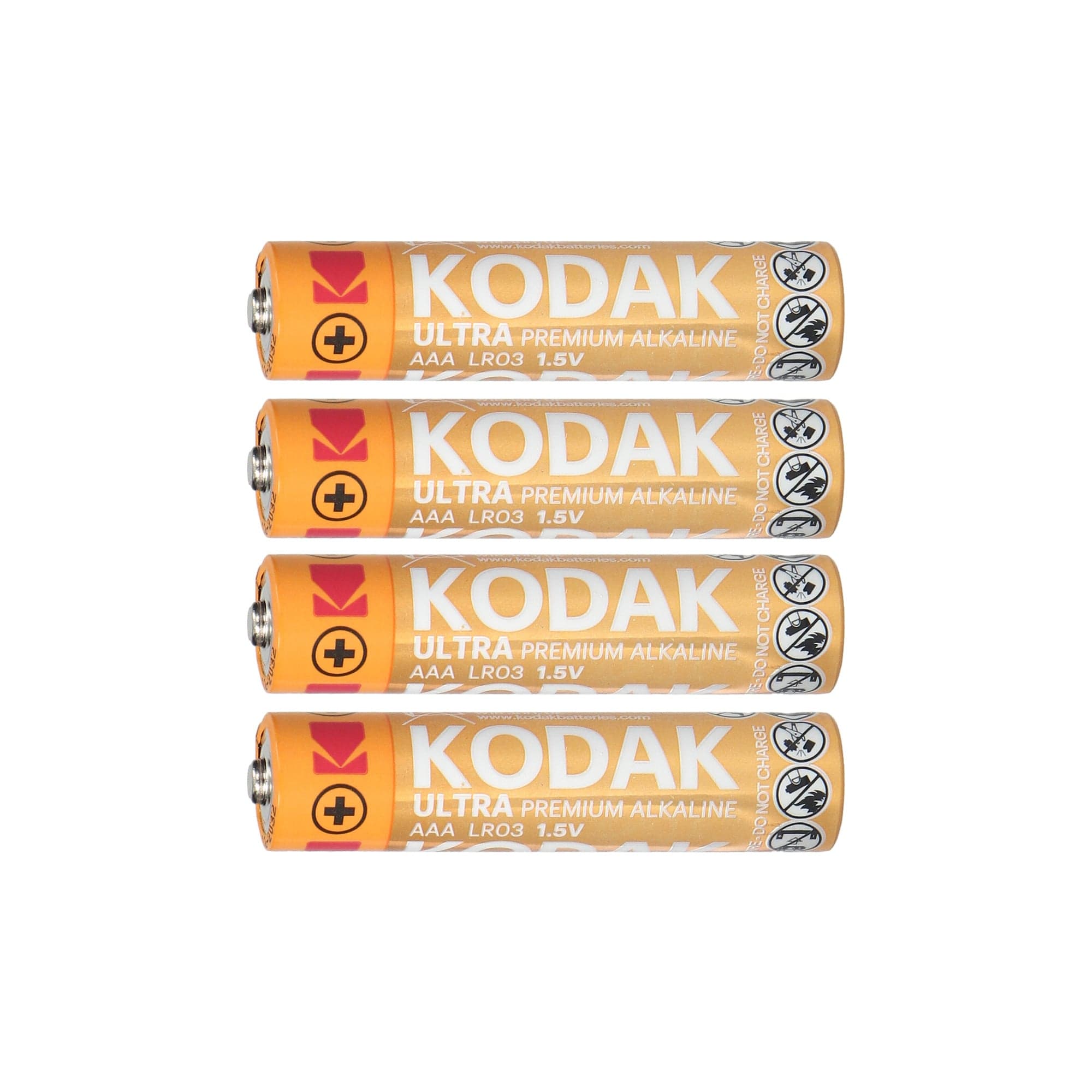 Kodak ULTRA Premium Alkaline AAA LR03 batteries, 4 pcs. 1