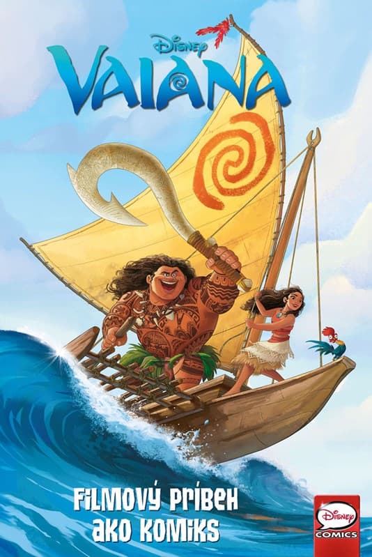Vaiana - Filmový príbeh ako komiks 1