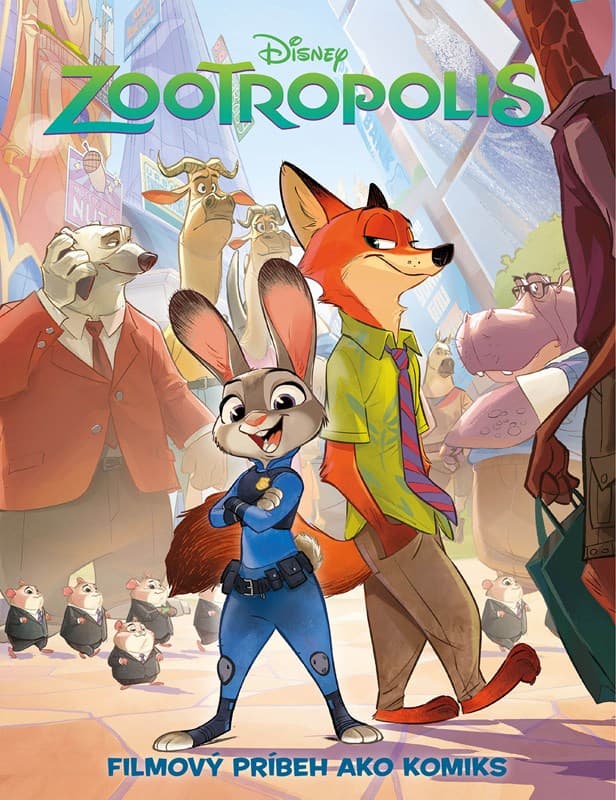 Zootropolis - Filmový príbeh ako komiks 1