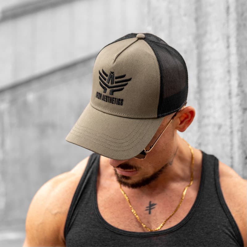 Pánska šiltovka Iron Aesthetics Boost, green/black 1