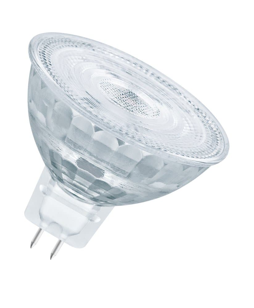 3x LED žiarovka MR16 reflektor GU5.3 3, 8W = 35W 345lm 2700K teplá 12V 36° STAR Osram 1