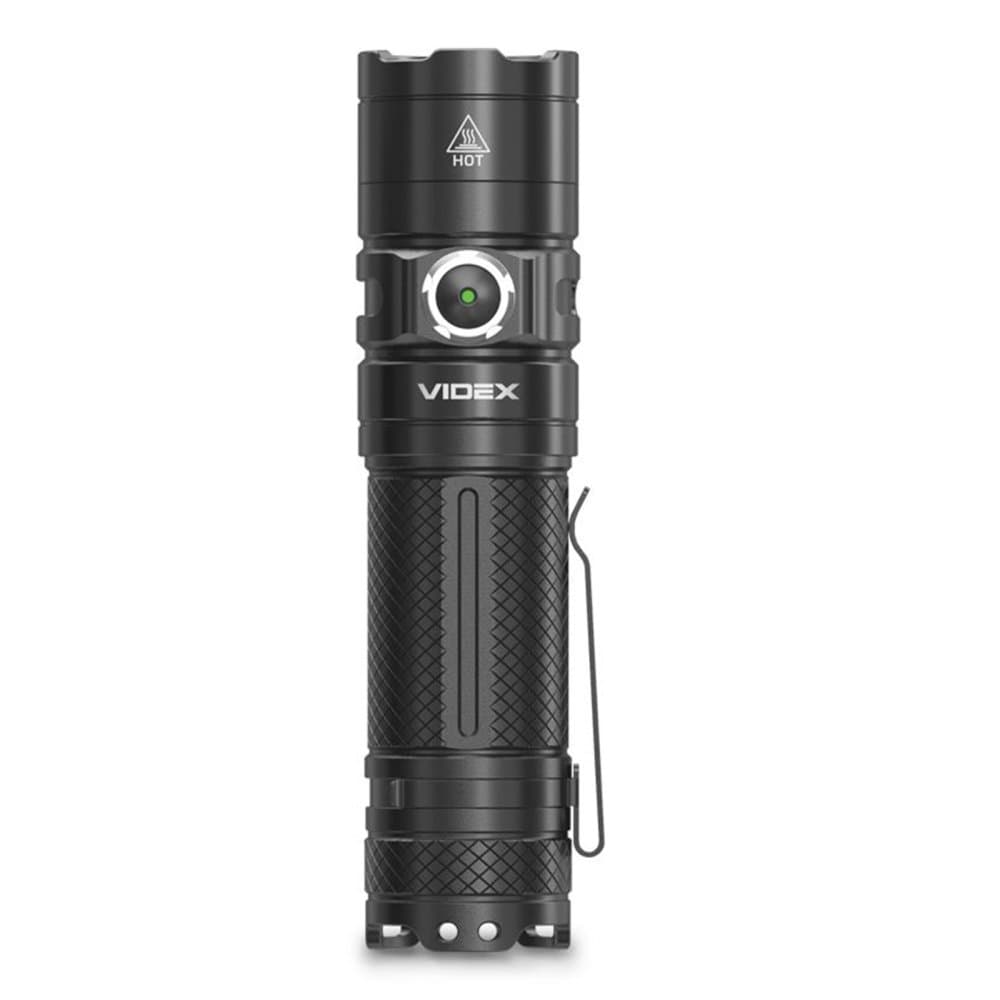 Ručná LED nabíjacia baterka 20W 4000lm 6 režimov USB-C vodotesná IP68 Videx