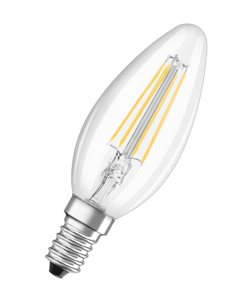 3PAK LED žiarovka E14 B35 4W = 40W 470lm 2700K Warm 300° Filament OSRAM